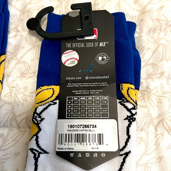 🔥⚾️Texas Rangers STANCE Socks - Picture 3 of 3